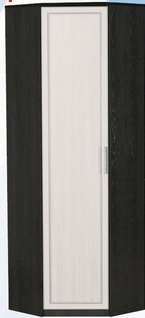 Шкаф для одежды угловой ДЛЯ ГОСТИНОЙ ШОУ-695 Венге/Дуб выбеленный в Боготоле - bogotol.katalogmebeli.com | фото 1
