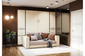 Шкаф-кровать с диваном Злата в Боготоле - bogotol.katalogmebeli.com | фото