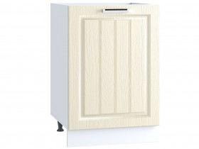 Шкаф нижний под мойку 500, ШНМ 500 (Клен кремовый/корпус белый) в Боготоле - bogotol.katalogmebeli.com | фото