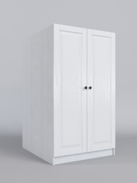 Шкаф под кровать второго яруса Классика (Белый/корпус Выбеленное дерево) в Боготоле - bogotol.katalogmebeli.com | фото