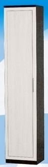 Шкаф высокий ДЛЯ ГОСТИНОЙ ШВ-450 Венге/Дуб выбеленный в Боготоле - bogotol.katalogmebeli.com | фото 1