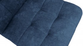 Стул «Аспен» К1С Черный муар/Микровелюр Wellmart Blue в Боготоле - bogotol.katalogmebeli.com | фото 3