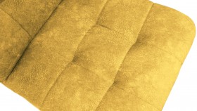 Стул «Аспен» К3 Черный муар/Микровелюр Wellmart Yellow в Боготоле - bogotol.katalogmebeli.com | фото 3