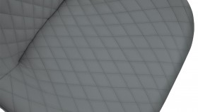 Стул «Оливер» К1С Белый/Кожзам Polo Graphite в Боготоле - bogotol.katalogmebeli.com | фото 3