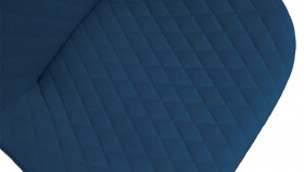 Стул «Оливер» К1С Черный муар/Велюр Confetti Blue в Боготоле - bogotol.katalogmebeli.com | фото 3
