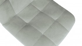 Стул «Райс» К1С Белый/Велюр Confetti Silver в Боготоле - bogotol.katalogmebeli.com | фото 3