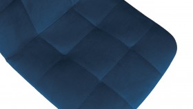 Стул «Райс» К3 Белый/Велюр Confetti Blue в Боготоле - bogotol.katalogmebeli.com | фото 3