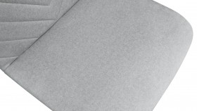 Стул «Шерри» К1С Черный муар/Микровелюр Jercy Silver в Боготоле - bogotol.katalogmebeli.com | фото 3